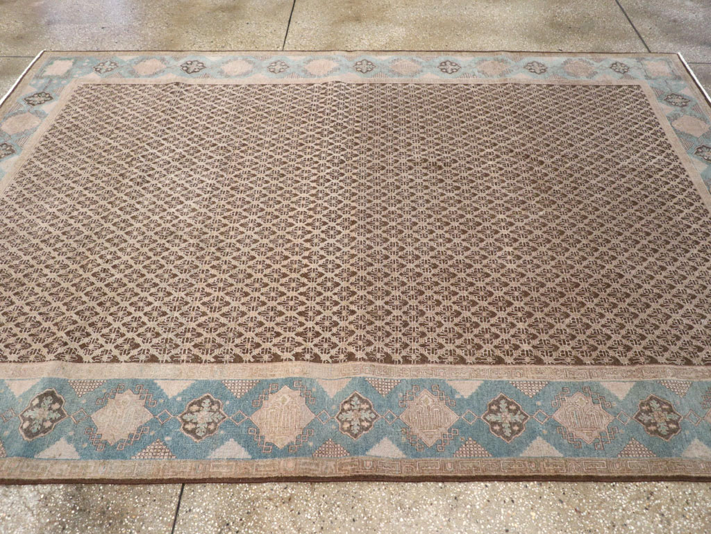 Antique Persian Serab Accent Carpet, No.30520 - Galerie Shabab