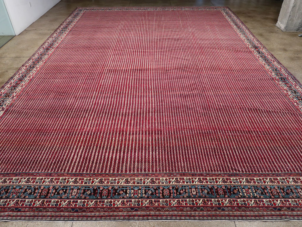 Vintage Persian Qashqai Oversize Carpet, No.30521 - Galerie Shabab