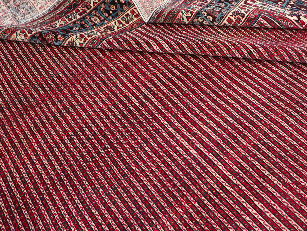 Vintage Persian Qashqai Oversize Carpet, No.30521 - Galerie Shabab
