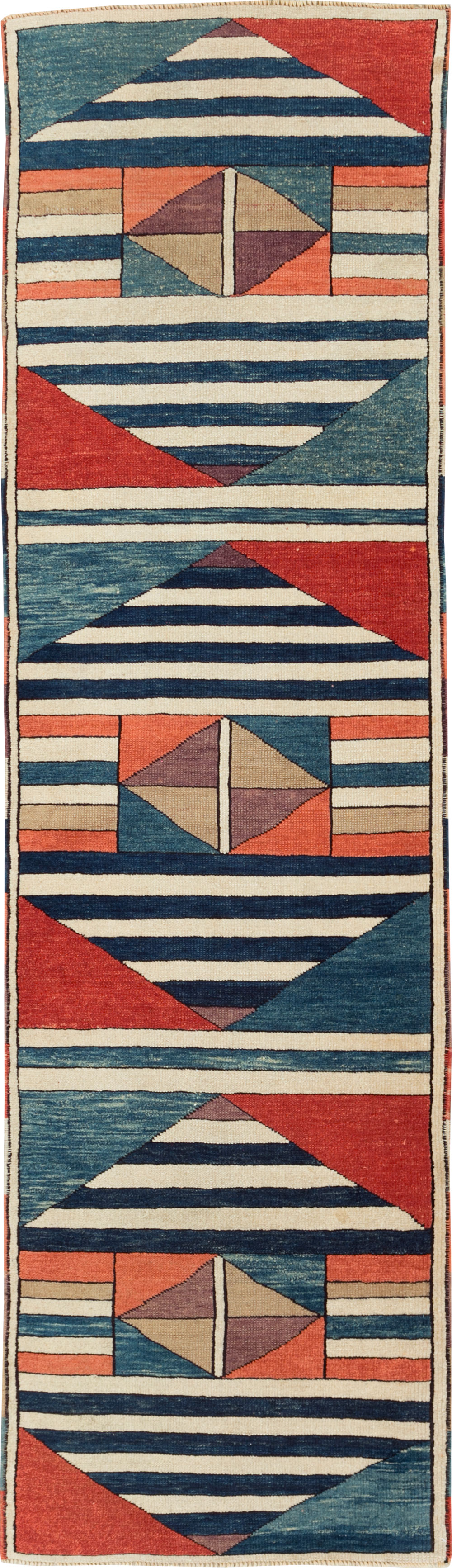 Contemporary Turkish Anatolian Runner, No.30522 - Galerie Shabab