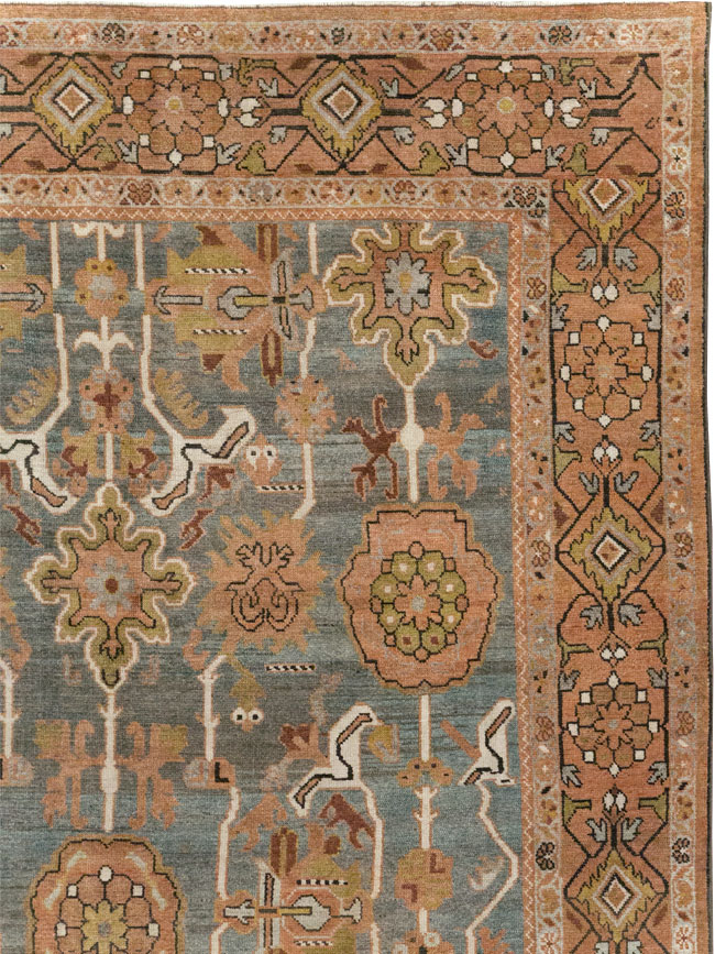 Antique Persian Malayer Long and Narrow Gallery Carpet, No.30526 - Galerie Shabab