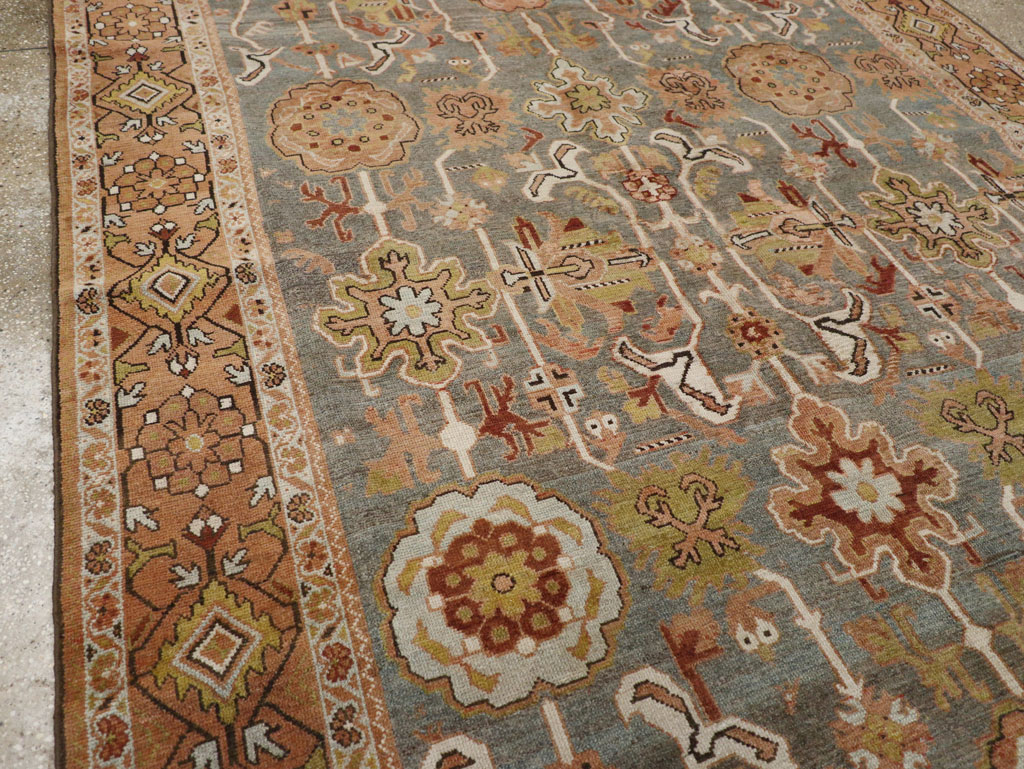 Antique Persian Malayer Long and Narrow Gallery Carpet, No.30526 - Galerie Shabab