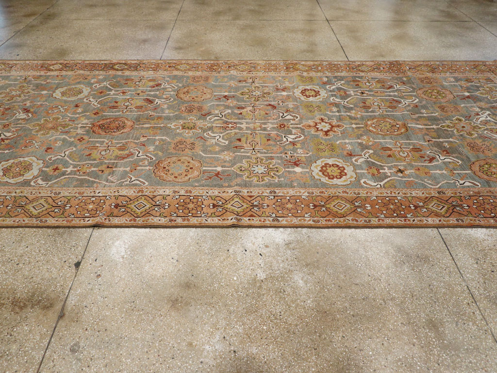 Antique Persian Malayer Long and Narrow Gallery Carpet, No.30526 - Galerie Shabab