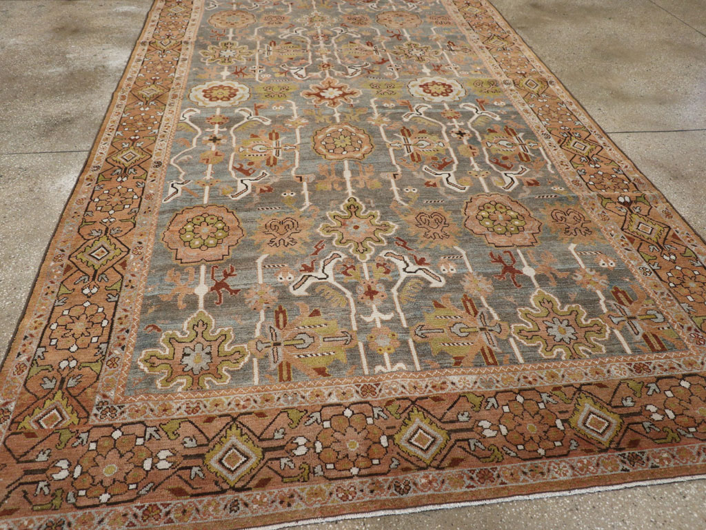 Antique Persian Malayer Long and Narrow Gallery Carpet, No.30526 - Galerie Shabab