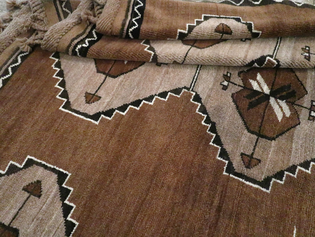 Vintage Anatolian Square Room Size Carpet, No.30527 - Galerie Shabab