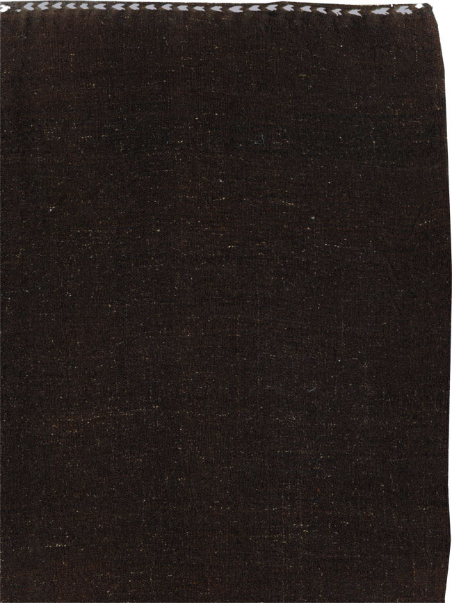 Vintage Turkish Flatweave Kilim Gallery Carpet, No.30532 - Galerie Shabab