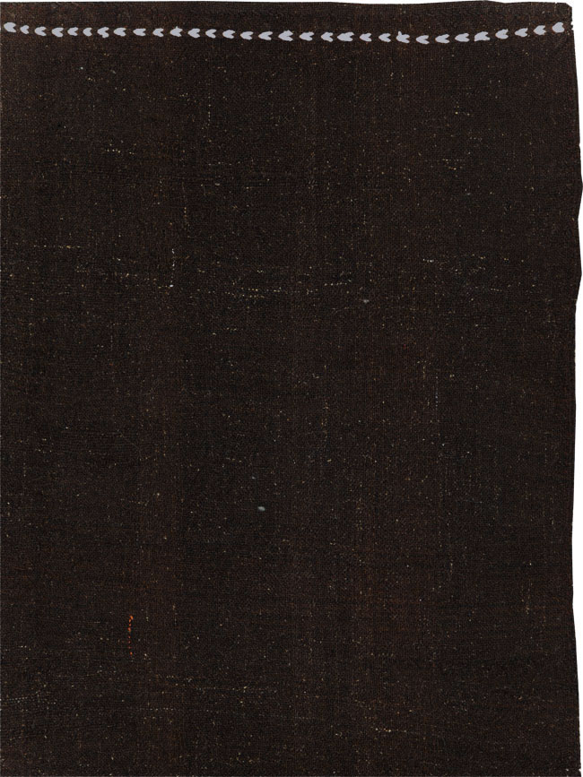 Vintage Turkish Flatweave Kilim Gallery Carpet, No.30532 - Galerie Shabab