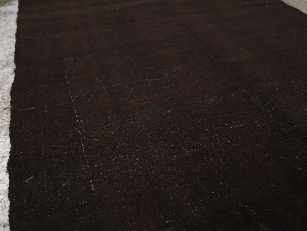 Vintage Turkish Flatweave Kilim Gallery Carpet, No.30532 - Galerie Shabab