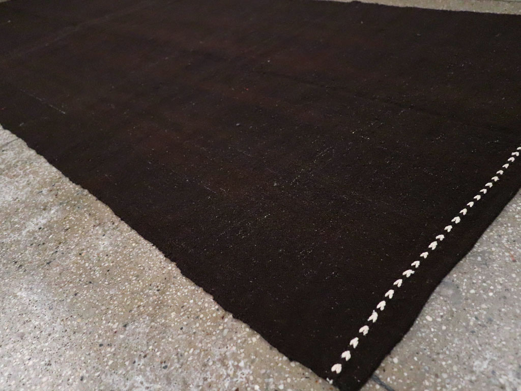 Vintage Turkish Flatweave Kilim Gallery Carpet, No.30532 - Galerie Shabab