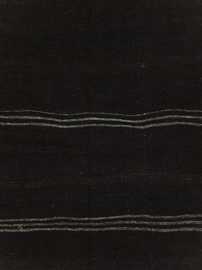 Vintage Turkish Flatweave Kilim Gallery Carpet, No.30534 - Galerie Shabab