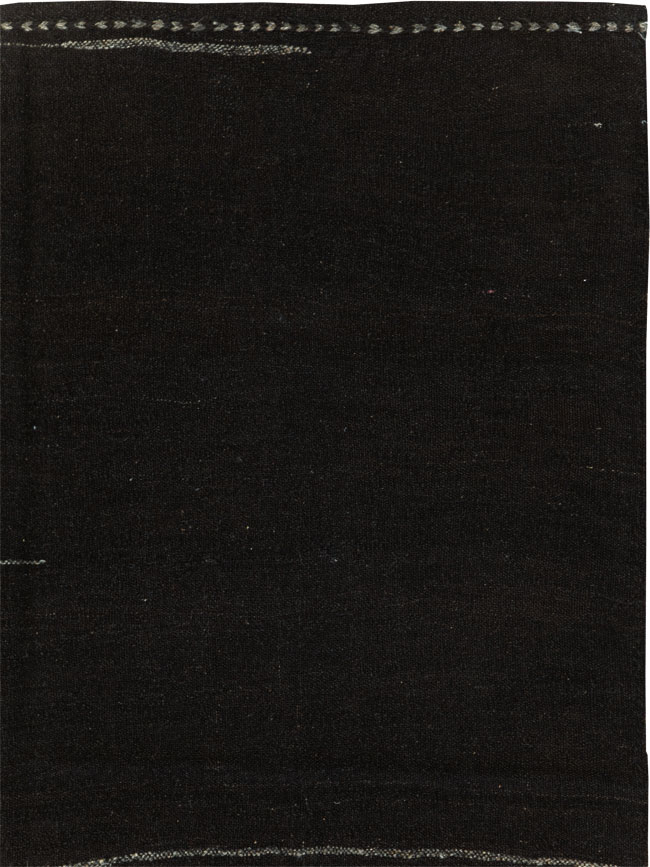 Vintage Turkish Flatweave Kilim Gallery Carpet, No.30534 - Galerie Shabab