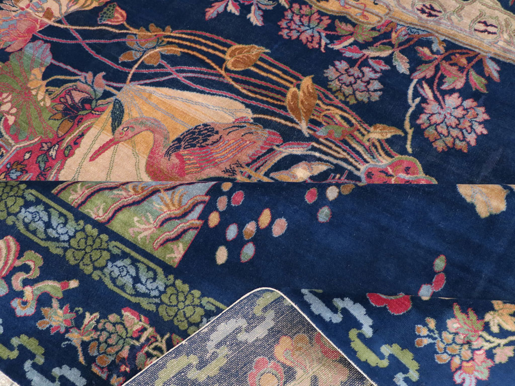 Chinese Peking Inspired English Axminster Room Size Carpet, No.30536 - Galerie Shabab