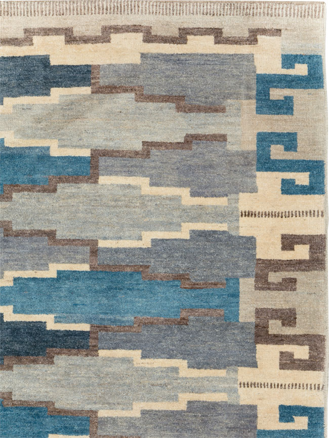 Contemporary Turkish Room Size Carpet, No.30542 - Galerie Shabab