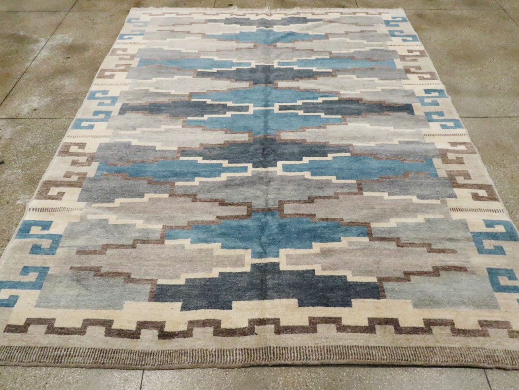 Contemporary Turkish Room Size Carpet, No.30542 - Galerie Shabab