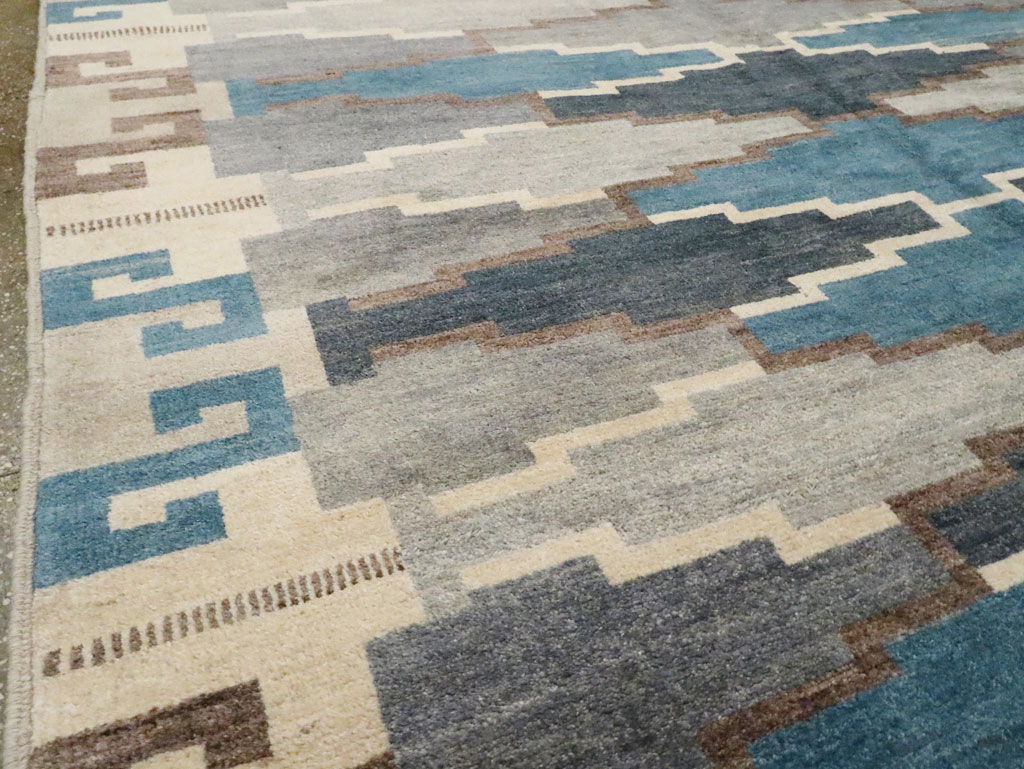 Contemporary Turkish Room Size Carpet, No.30542 - Galerie Shabab
