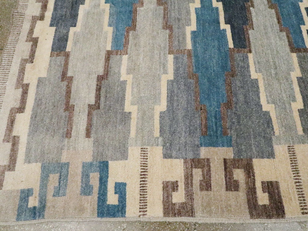 Contemporary Turkish Room Size Carpet, No.30542 - Galerie Shabab