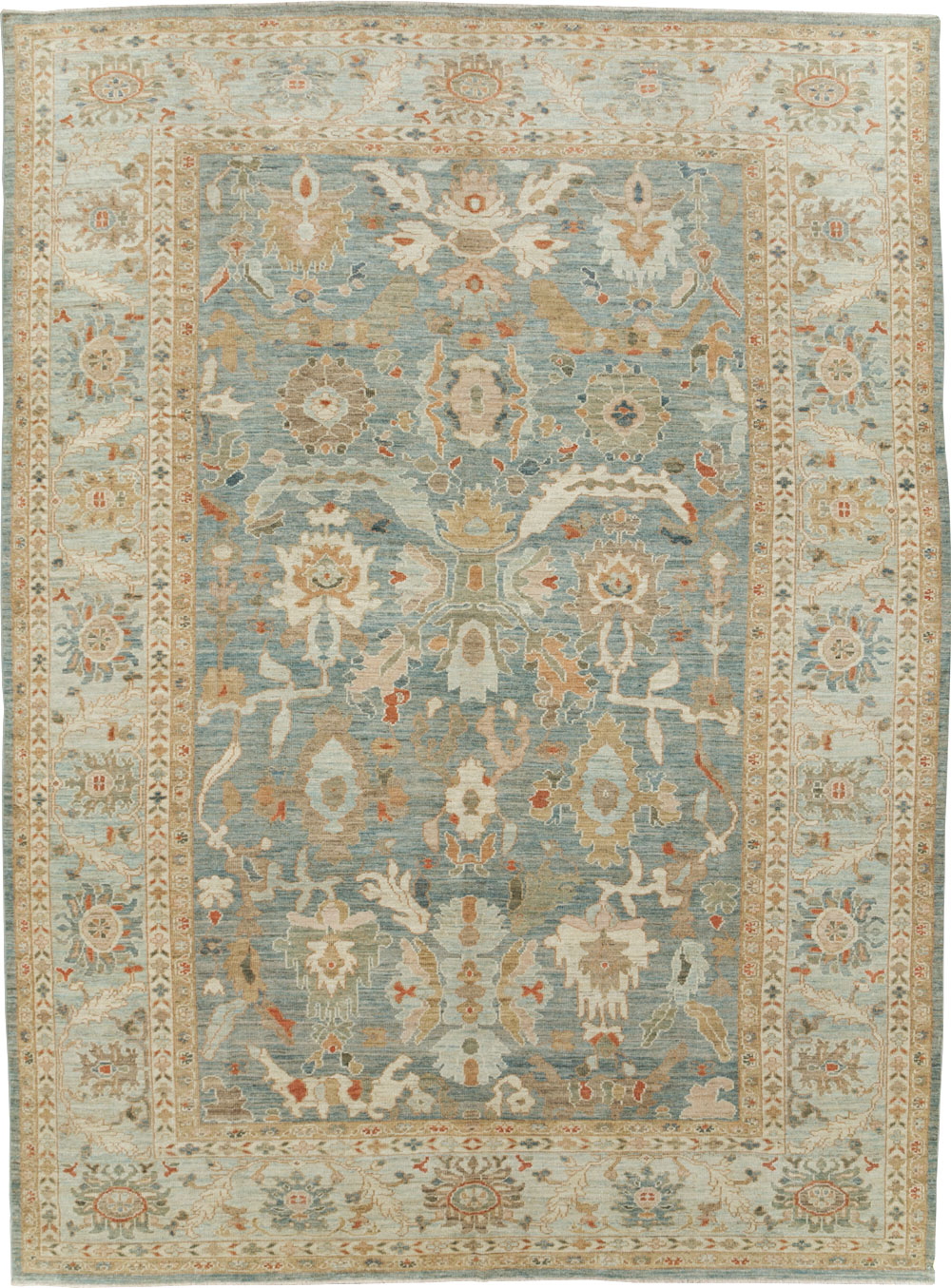 Modern Persian Sultanabad Room Size Carpet, No.30548 - Galerie Shabab