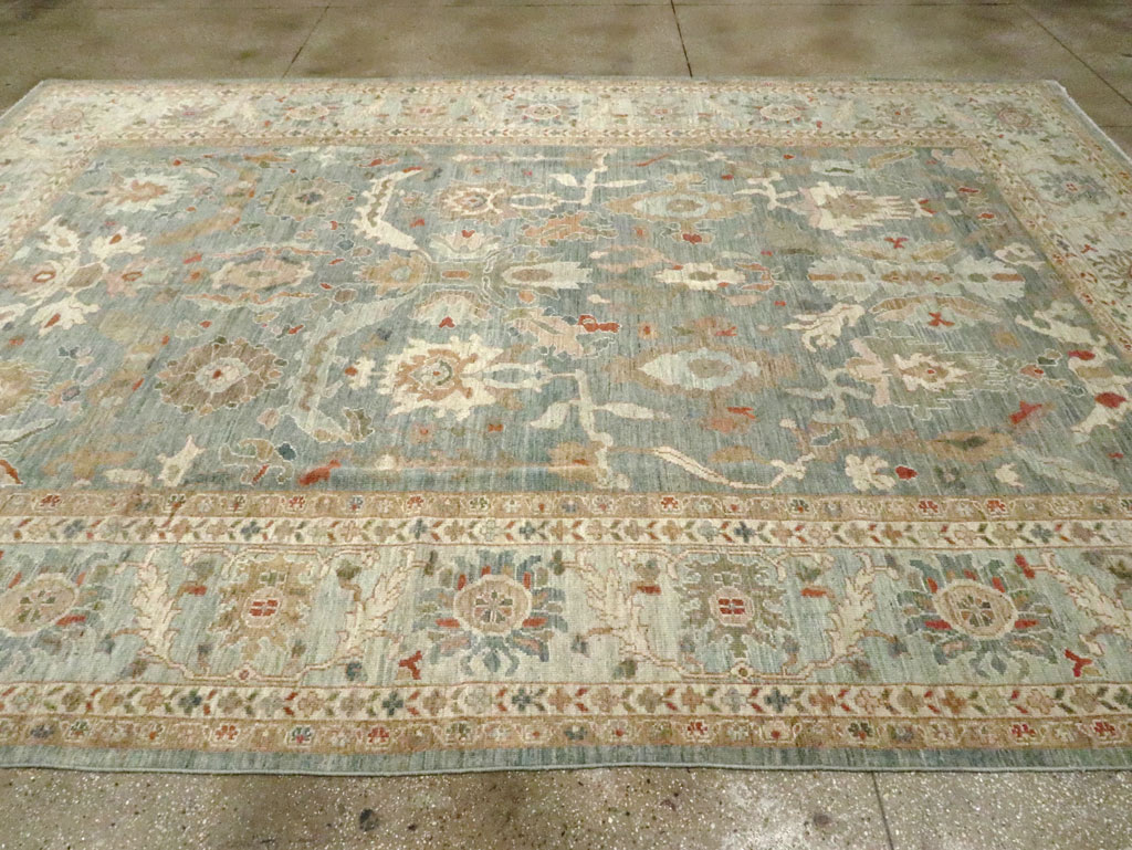 Modern Persian Sultanabad Room Size Carpet, No.30548 - Galerie Shabab
