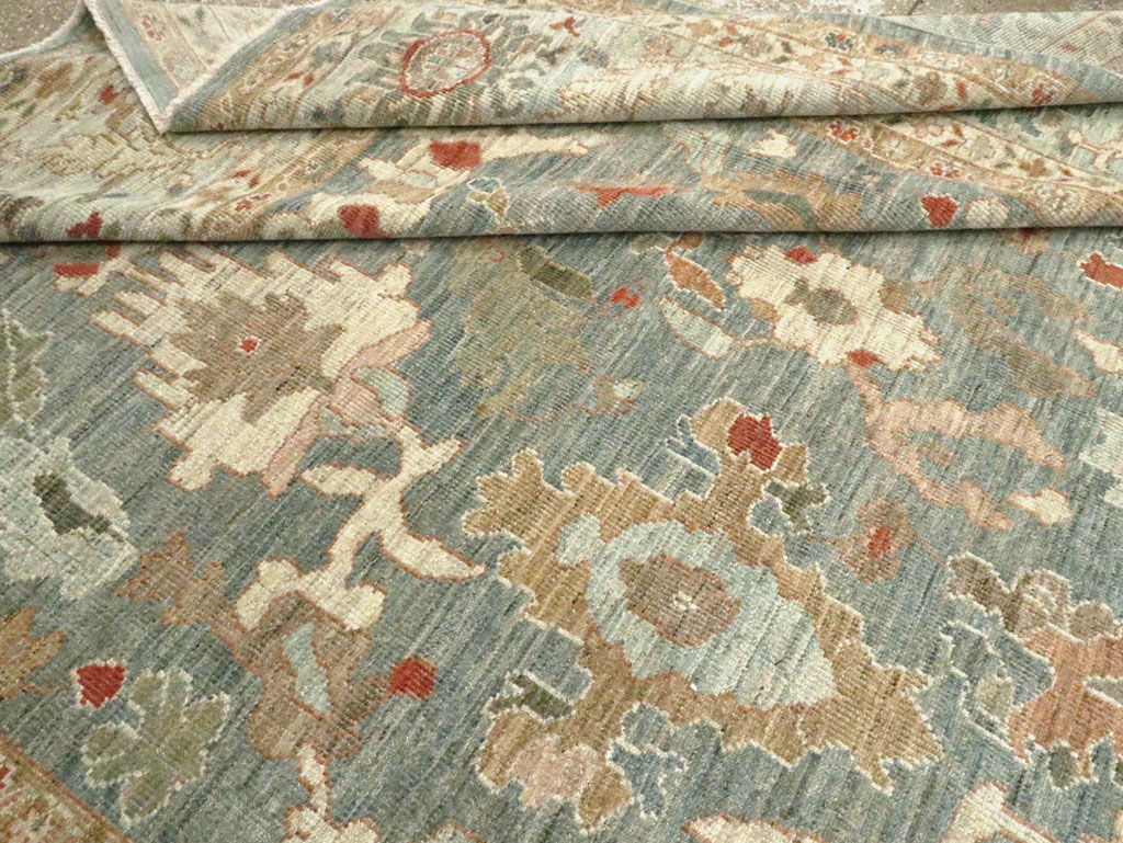 Modern Persian Sultanabad Room Size Carpet, No.30548 - Galerie Shabab