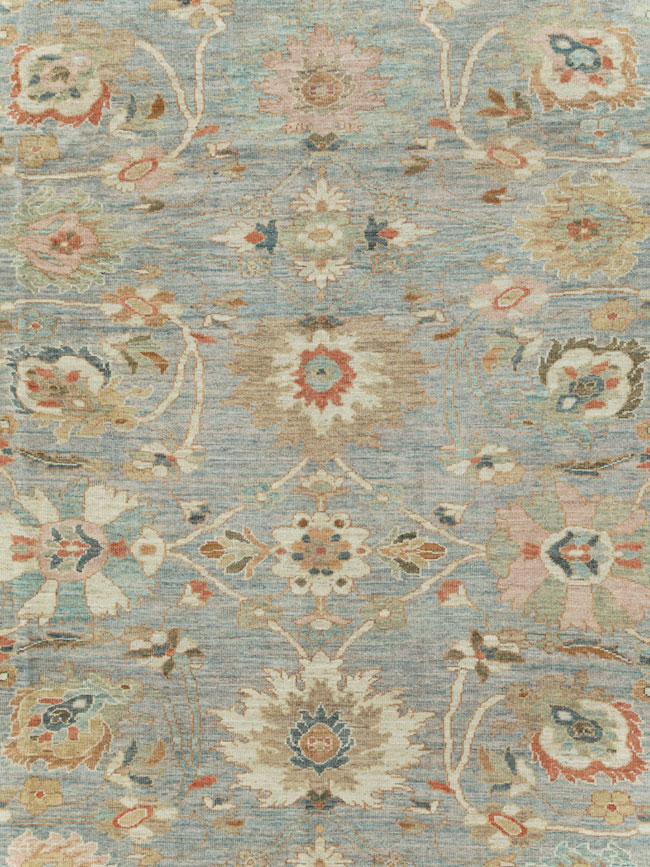 Modern Persian Sultanabad Room Size Carpet, No.30549 - Galerie Shabab