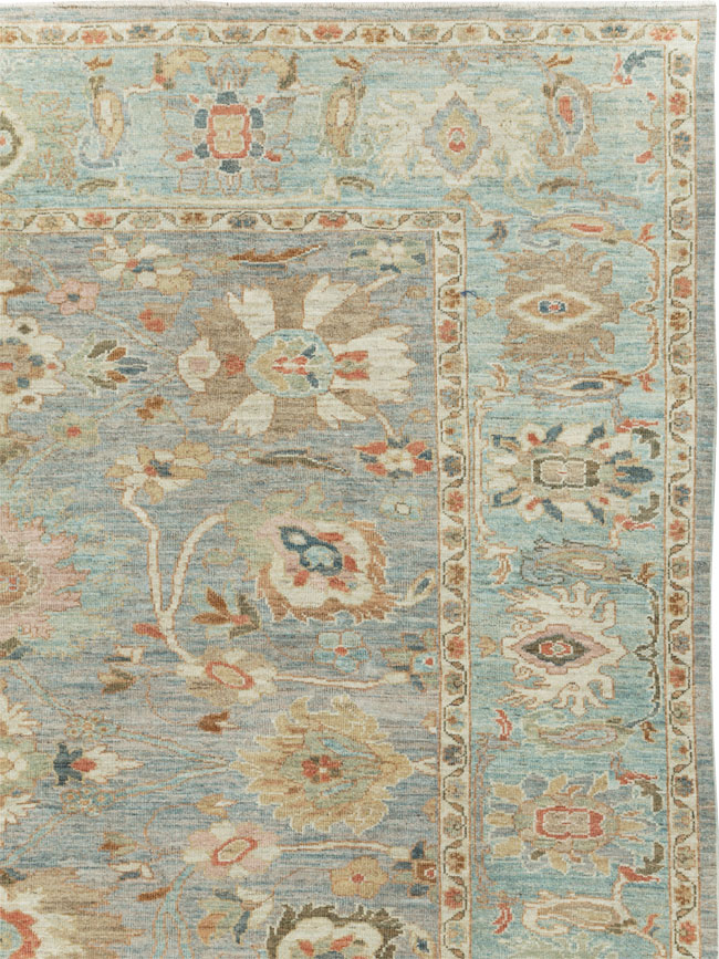 Modern Persian Sultanabad Room Size Carpet, No.30549 - Galerie Shabab