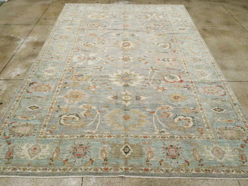 Modern Persian Sultanabad Room Size Carpet, No.30549 - Galerie Shabab