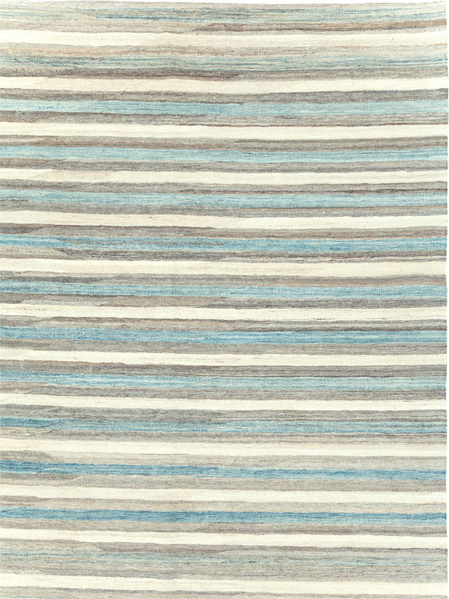 Modern Large Turkish Flatweave, No.30552 - Galerie Shabab