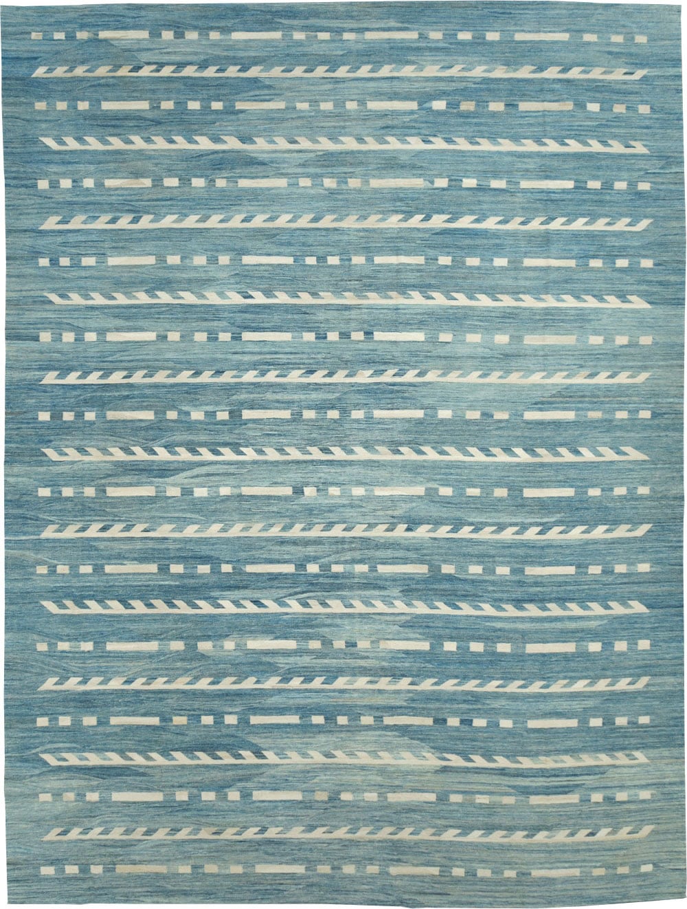 Modern Oversize Turkish Flatweave, No.30553 - Galerie Shabab