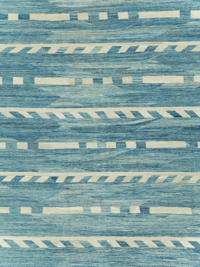 Modern Oversize Turkish Flatweave, No.30553 - Galerie Shabab