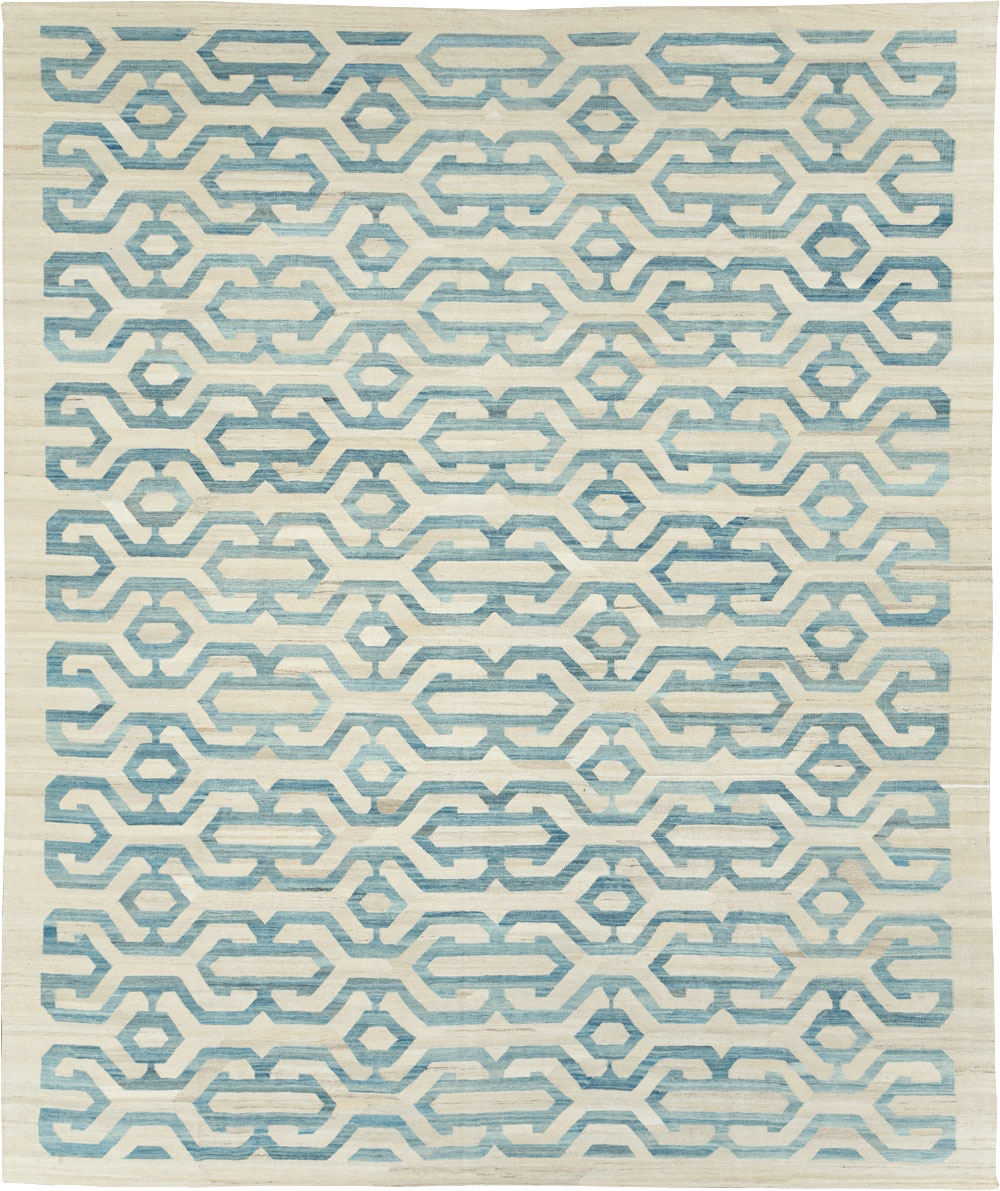 Modern Turkish Flatweave, No.30554 - Galerie Shabab