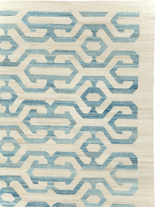 Modern Turkish Flatweave, No.30554 - Galerie Shabab