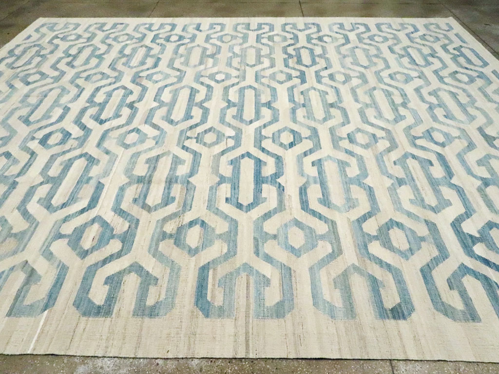 Modern Turkish Flatweave, No.30554 - Galerie Shabab