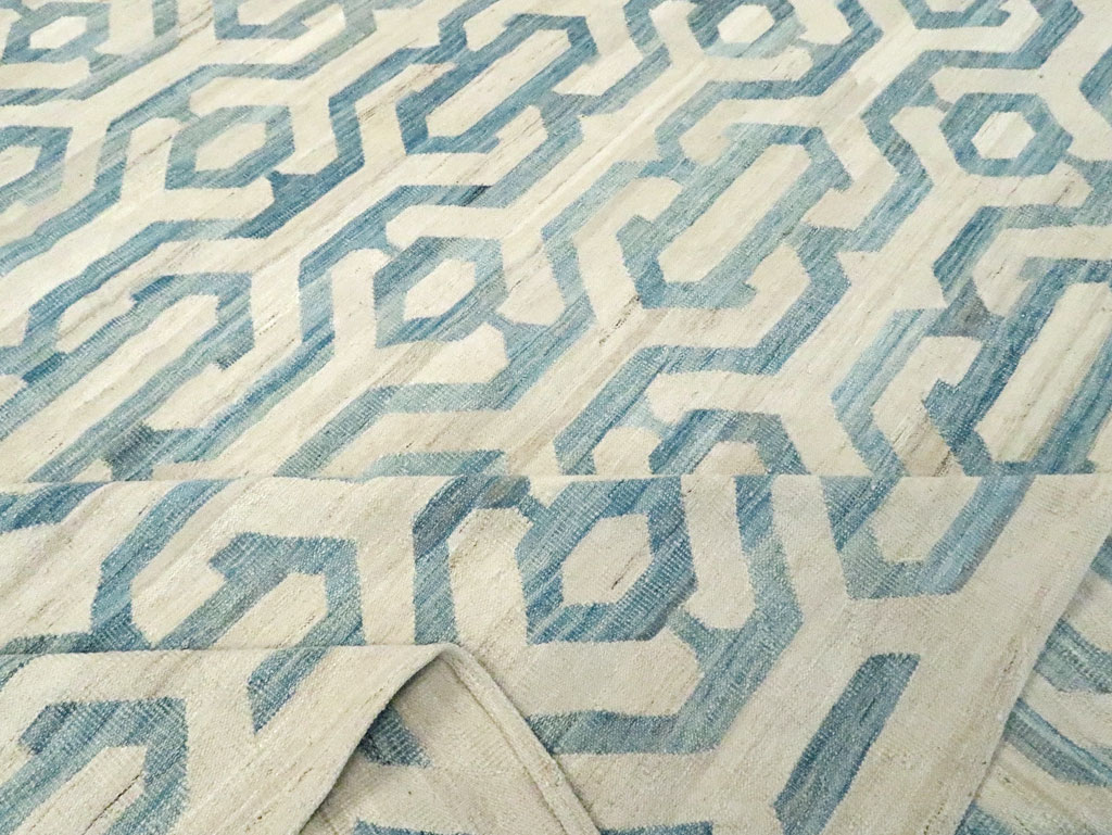 Modern Turkish Flatweave, No.30554 - Galerie Shabab