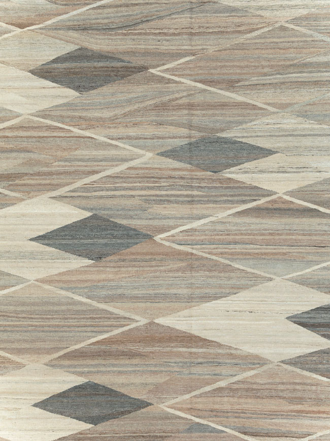 Modern Turkish Flatweave, No.30555 - Galerie Shabab