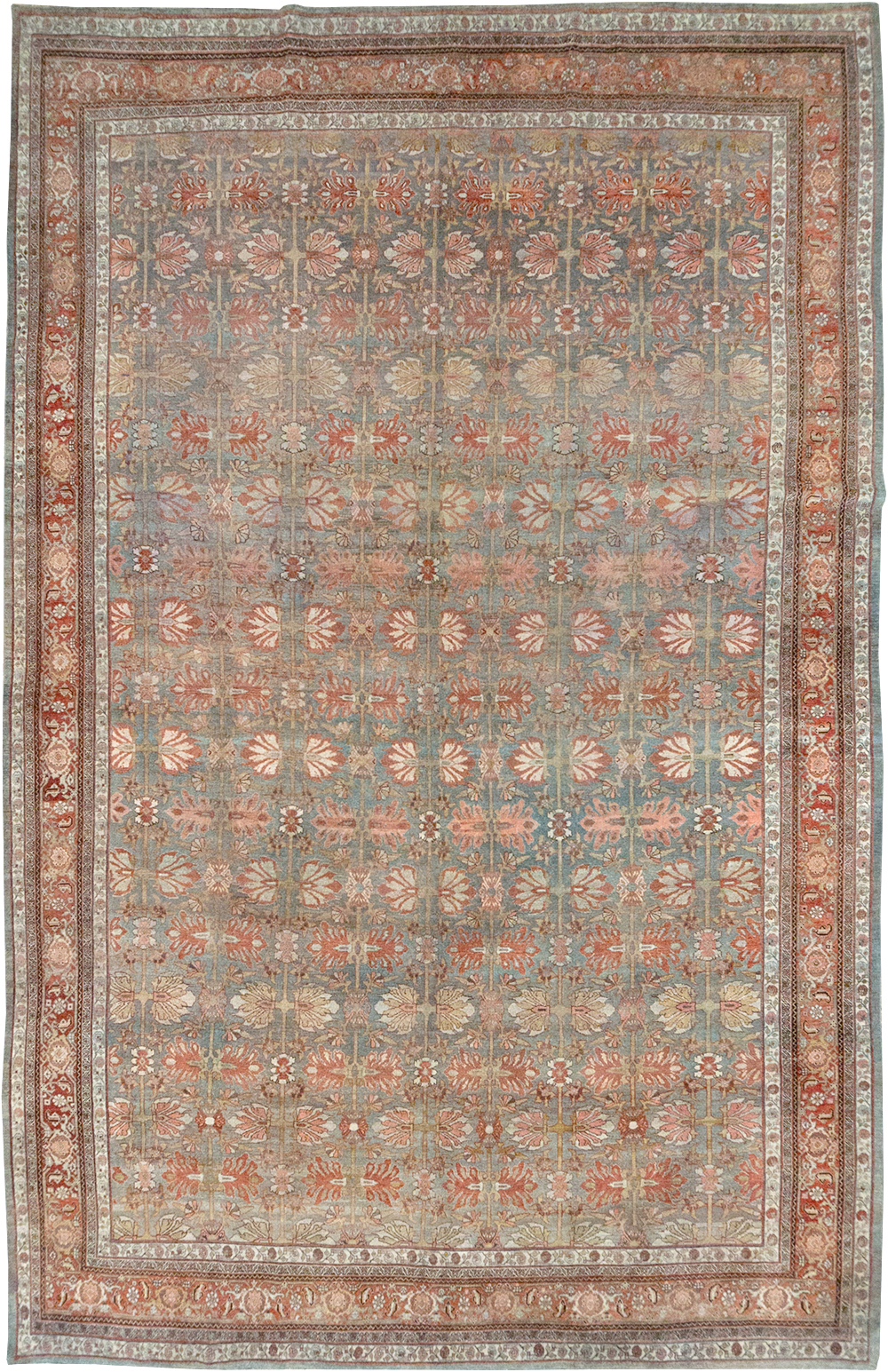 Antique Persian Bidjar Large Carpet, No.30558 - Galerie Shabab