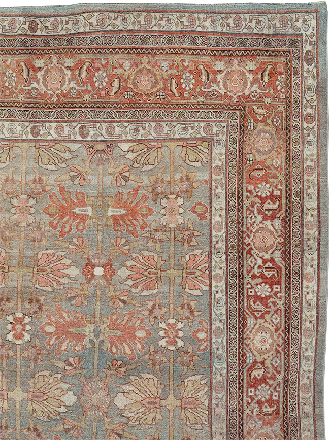 Antique Persian Bidjar Large Carpet, No.30558 - Galerie Shabab