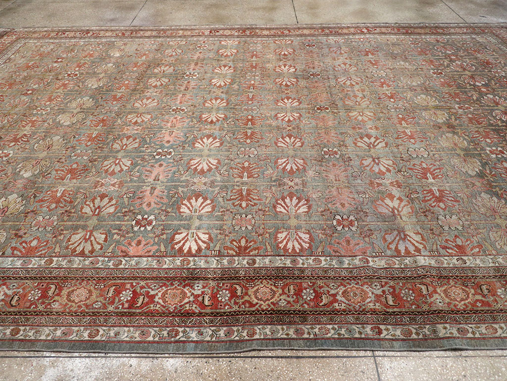 Antique Persian Bidjar Large Carpet, No.30558 - Galerie Shabab