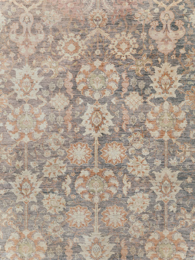 Modern Persian Sultanabad Room Size Carpet, No.30560 - Galerie Shabab