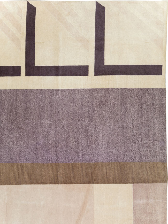 Modern Tibetan Art Deco Style Carpet, No.30562 - Galerie Shabab