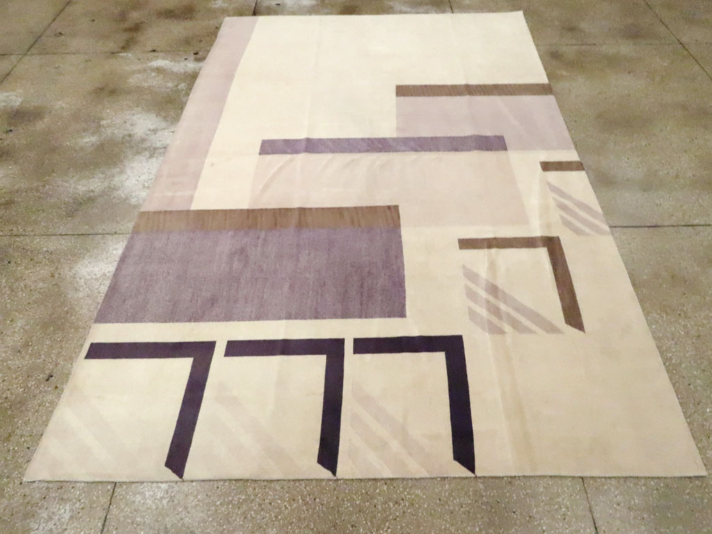 Modern Tibetan Art Deco Style Carpet, No.30562 - Galerie Shabab