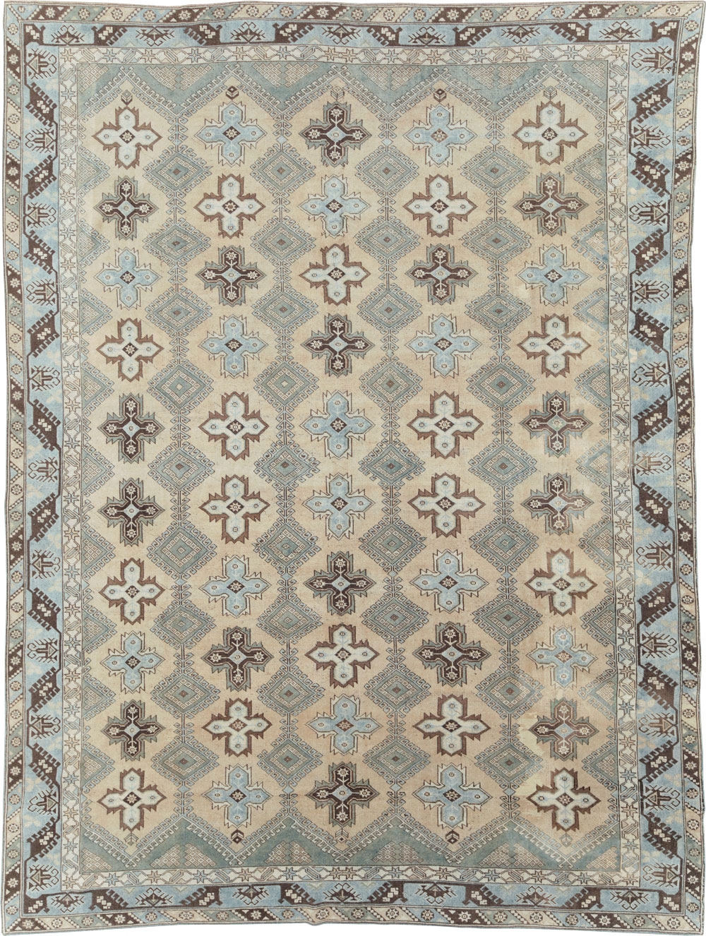 Vintage Room Size Anatolian Carpet, No.30564 - Galerie Shabab