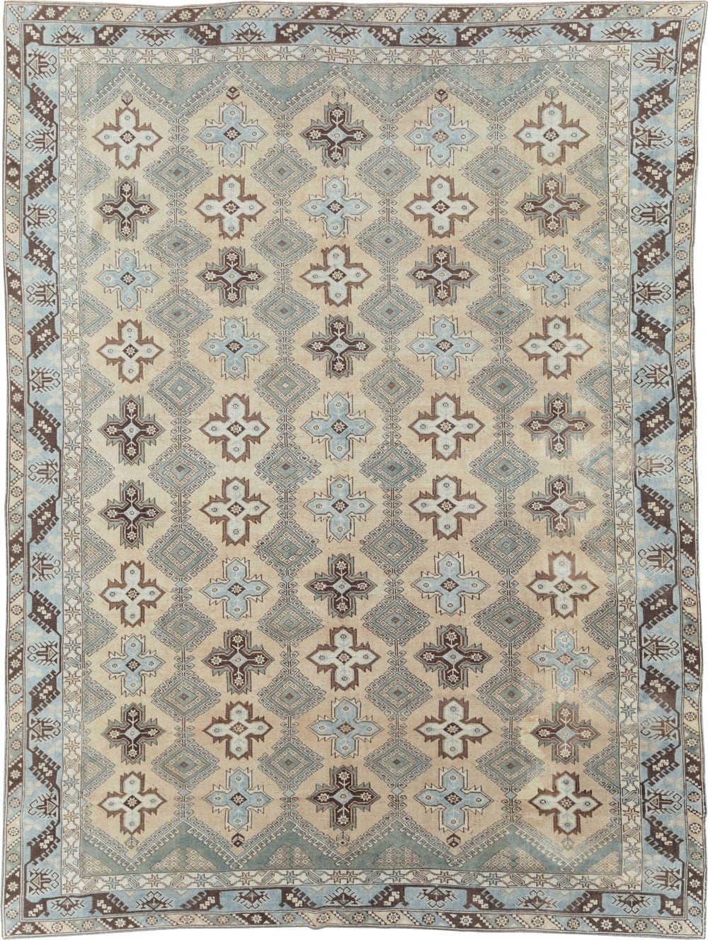Vintage Room Size Anatolian Carpet, No.30564 - Galerie Shabab