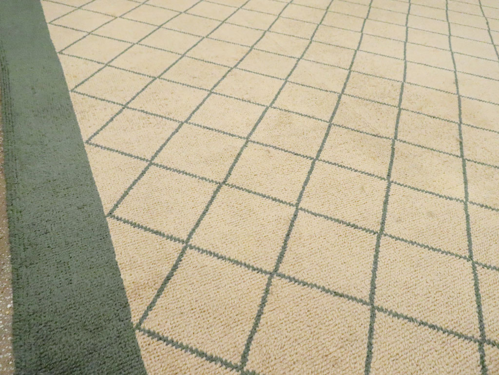 Vintage Spanish Savonnerie Square Carpet, No.30565 - Galerie Shabab