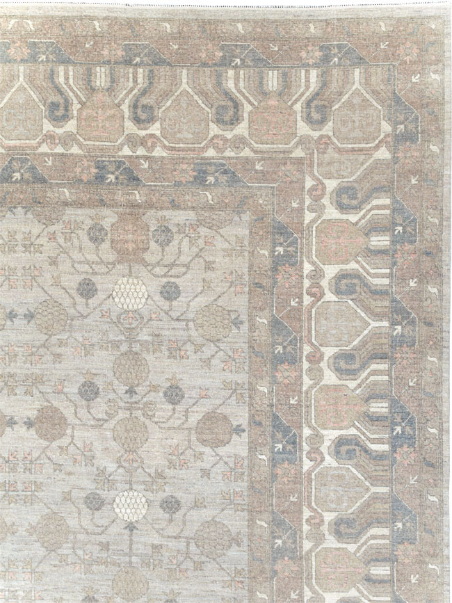 Modern Khotan Oversize Rug, No.30569 - Galerie Shabab