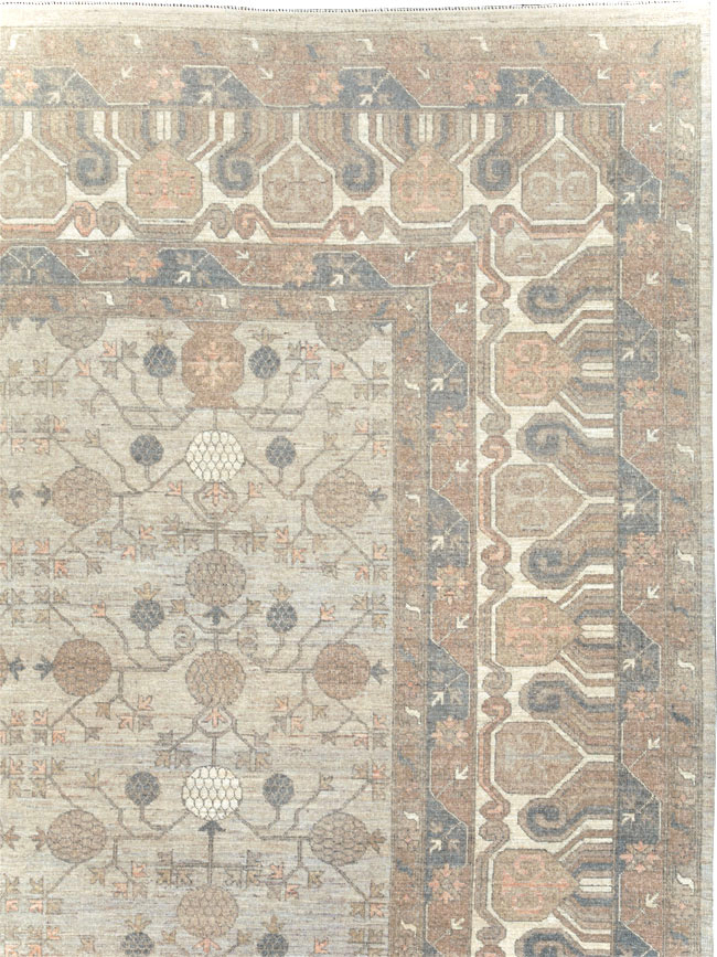 Modern Khotan Oversize Rug, No.30569 - Galerie Shabab