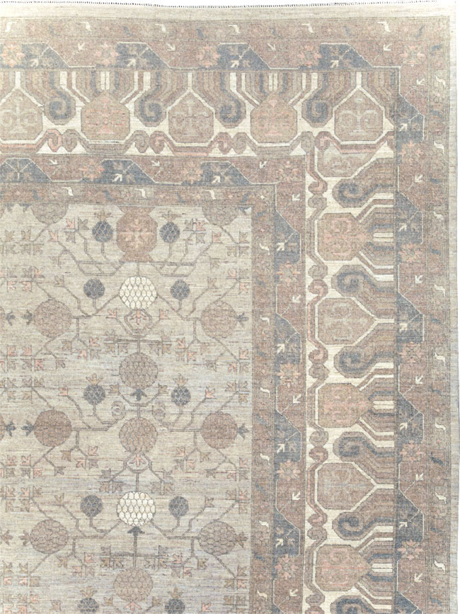 Modern Khotan Oversize Rug, No.30569 - Galerie Shabab