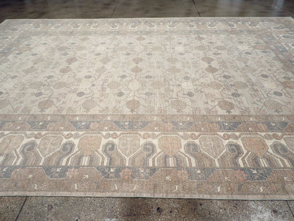Modern Khotan Oversize Rug, No.30569 - Galerie Shabab