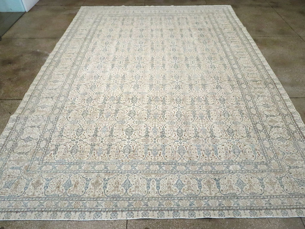 Vintage Persian Tabriz Carpet, No.30572 - Galerie Shabab