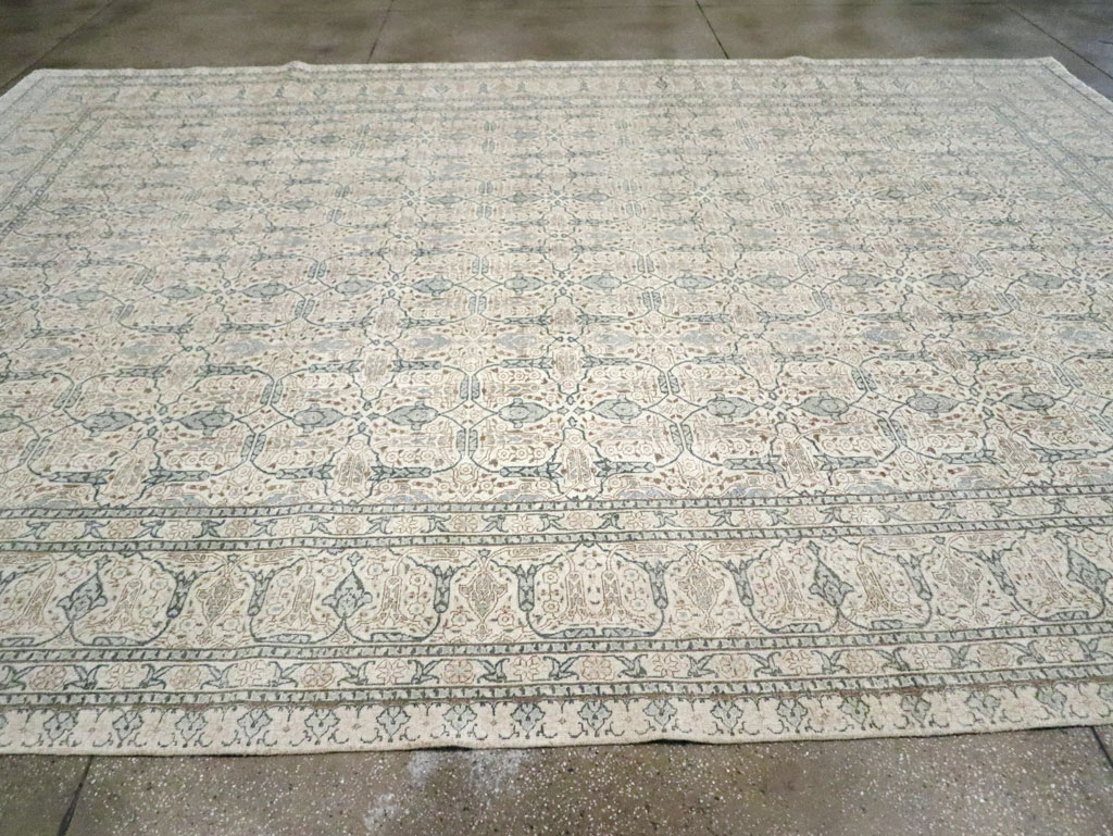 Vintage Persian Tabriz Carpet, No.30572 - Galerie Shabab