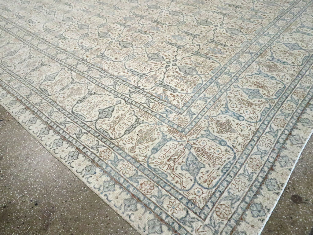 Vintage Persian Tabriz Carpet, No.30572 - Galerie Shabab